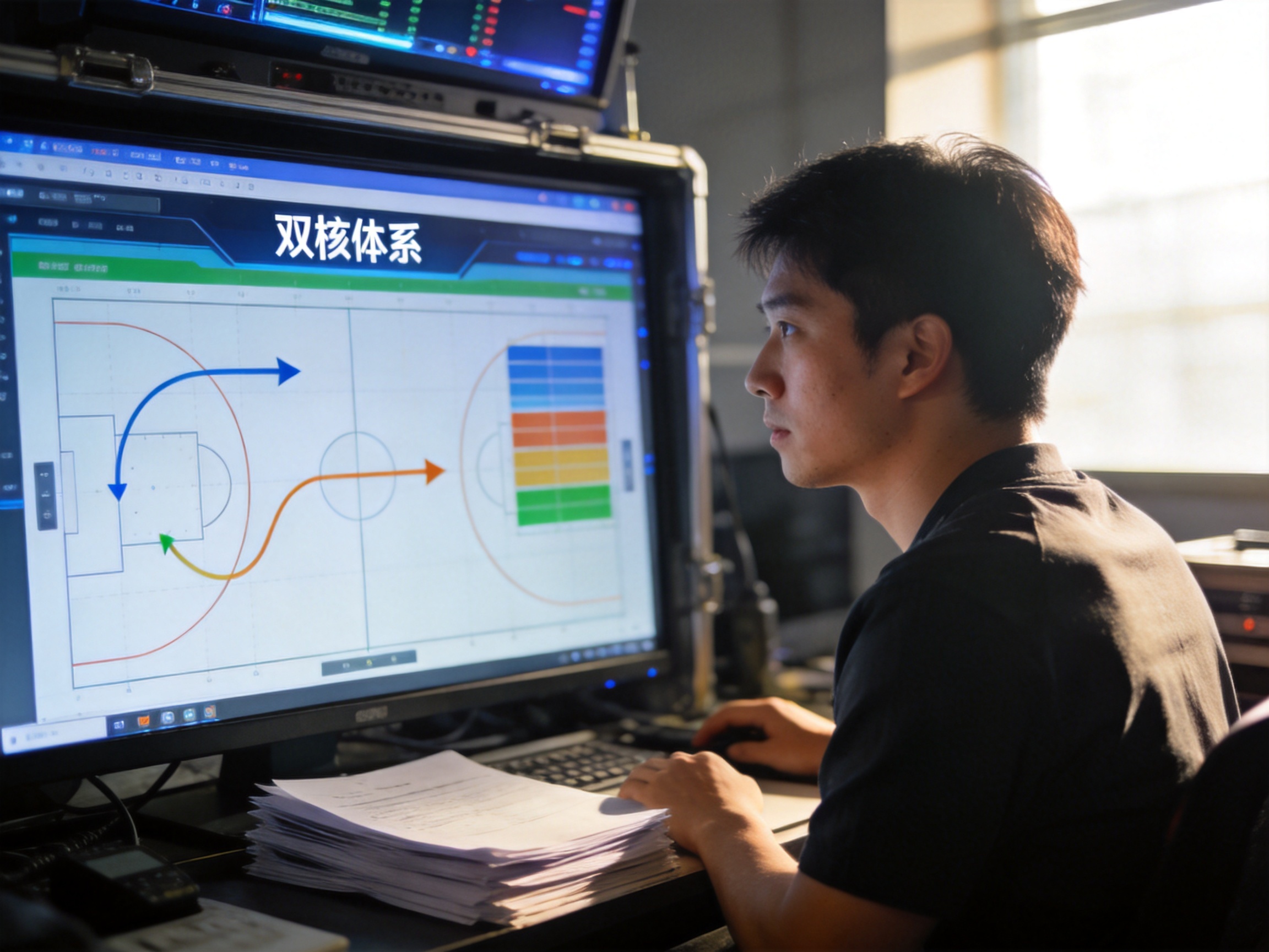 赛后数据分析图
